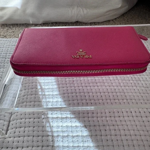 Prada Fuchsia Wallet - Picture 7 of 9